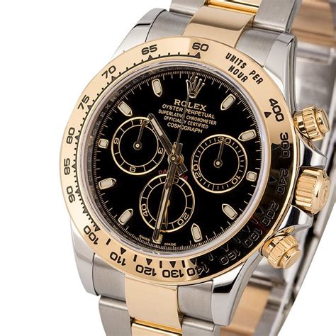 rolex daytona 2 tone black|rolex daytona two tone 116523.